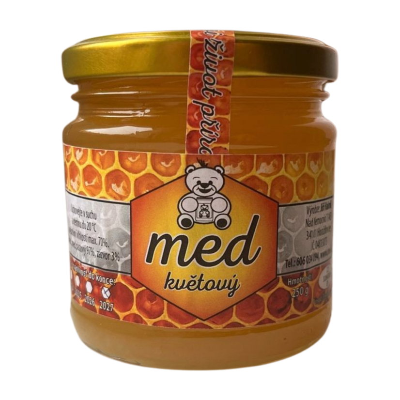 Květový med - Hmotnost: 250 g Květový med - Hmotnost: 250 g