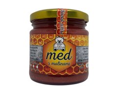 Med s malinou